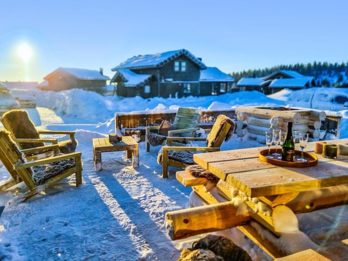 Lyxig Stuga Pa Branaesberget Sysslebäck Dış mekan fotoğraf
